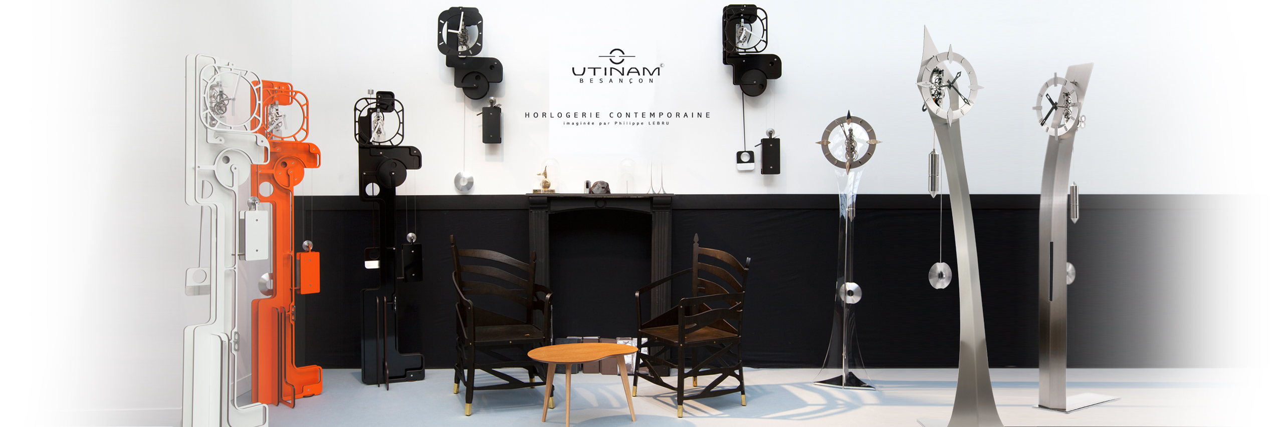 Horloges comtoises contemporaines design moderne utinam besançon AmbianceContact2