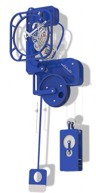 Horloge Pop up Murale 2017 Bleu Foncé 512 pix