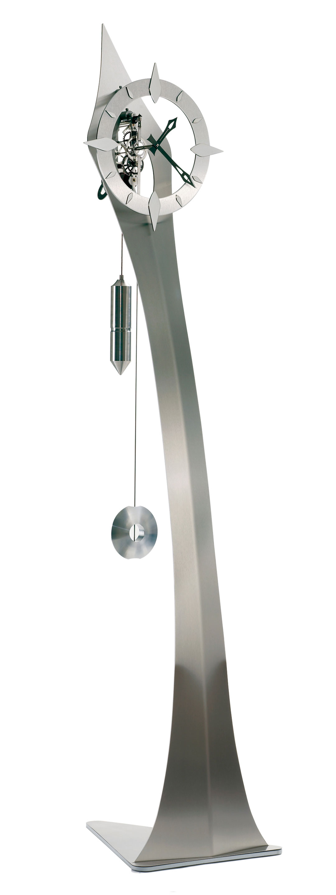 horloge comtoise contemporaine utinam besançon hortence inox