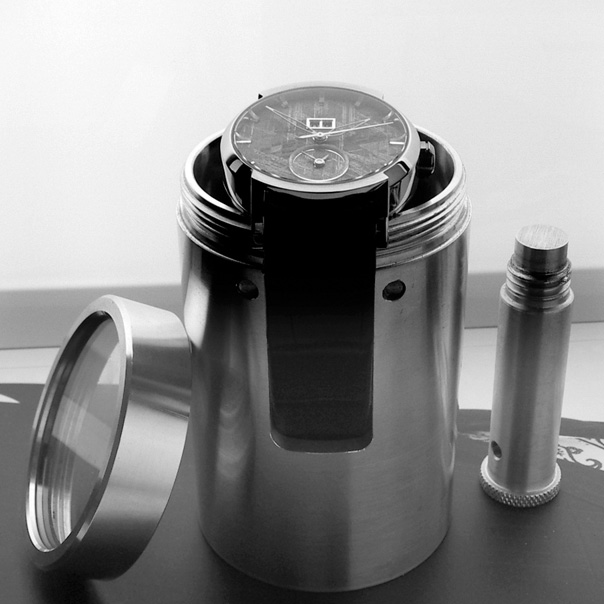 montre mecanique automatique météorite utinam besançon philoppe lebru