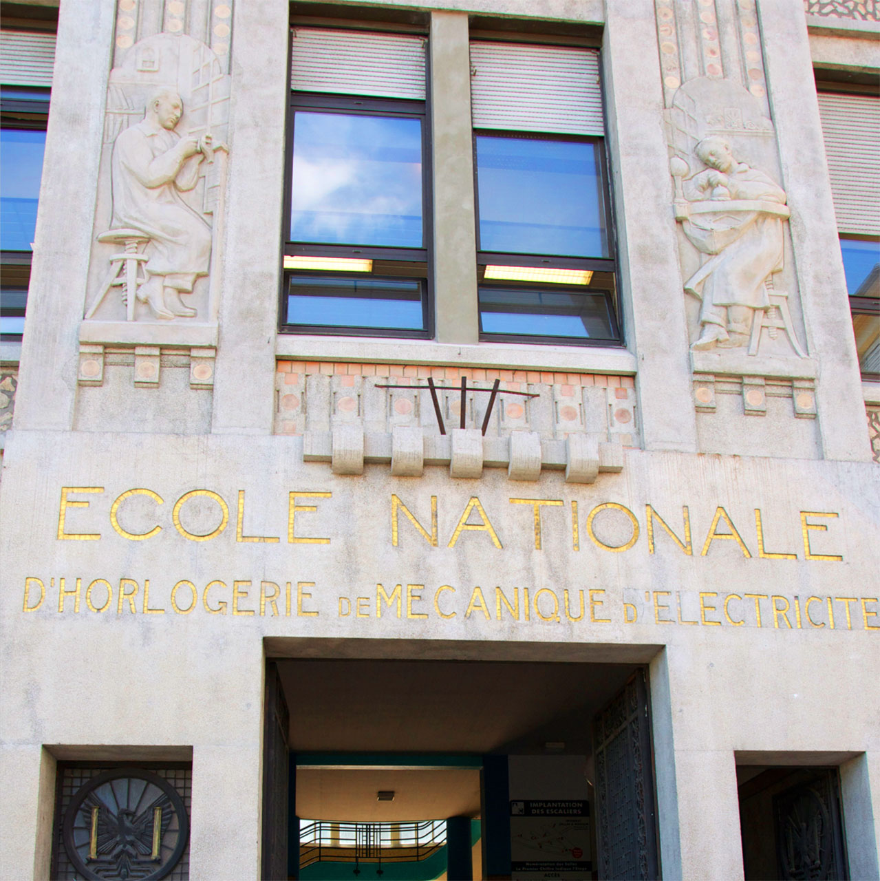 école d'horlogerie de besançon horloge comtoise utinam besançon philippe lebru