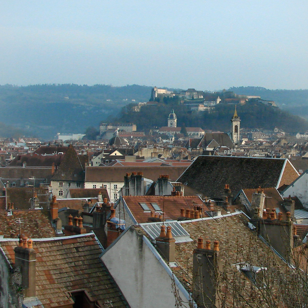 photo vue de besançon